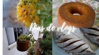 Como ficou meu bolo de chocolate | manutenção do lar | resolvi colocar a tela da janela