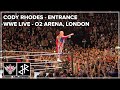 Cody Rhodes Entrance - WWE Live at the O2 Arena, London