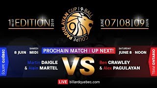 Coupe Pagulayan 2019 - #5-Crawley-Pagulayan-Daigle-Martel