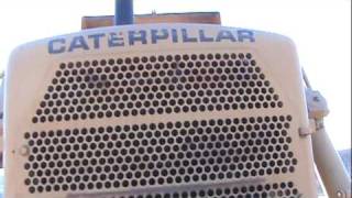 Caterpillar D8K start and operation part 1