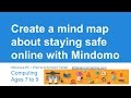 Computing tutorial for UK curriculum primary school teachers: Mindomo mind mapping