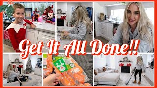 🎄 VLOGMAS DAY 23 | GET IT ALL DONE | Shopping haul, cleaning, wrapping presents | Jess \u0026 Tribe