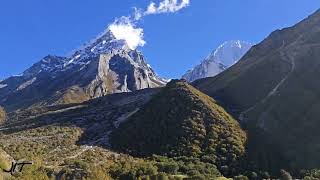 গোমুখ  দর্শন #chardham #travel #gangotri #himalayas #uttarakhand #mountains #nature #gomukh