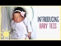 ELLE | Introducing Baby Tess!