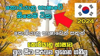 කොරියානු භාෂාවෙන් සතුන් | කොරියානු වචන | කොරියන් චින්ගු