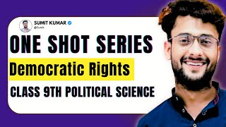 CH-5|| Democratic Rights || CLASS-9th Civics  || ONE SHOT SERIES #class9 #tasa