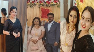 আজ দিদির reception party ✌️.. শেষে এক মন ছুঁয়ে যাওয়া gift পেল দিদি জিজু 😲।