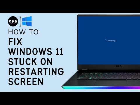 ️ How to Fix Windows 11 Stuck on Restarting Screen Easy Step-by-Step Guide