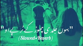 Bahu Jaldi Chor Ke Tur Pey O 😥💔🥀 ||Sari Naseeba Di khaed Ve ||  Slowed + Reverb || New saraiki song