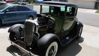 My 29 Model A with a Flathead Stroker is driveable