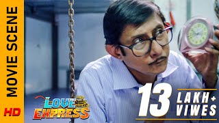 এ তো বাতিকবাবু! | Movie Scene - Love Express | Dev | Nusrat Jahan | Kanchan Mullick | Surinder Films