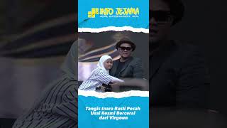 Tangis Inara Rusli Pecah Usai Resmi Bercerai dari Virgoun #shorts #inararusli #virgoun