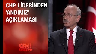 CHP liderinden 'Andımız' açıklaması