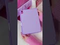 my new cutest lilac case for my pink ipad 💜