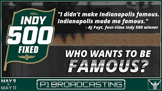2025 Fixed Indy 500 Top Split | WHO WANTS TO BE FAMOUS? | iRacing Special Events IndyCar Broadcast