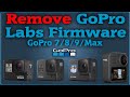 HOW TO REMOVE GO PRO LABS FIRMWARE - From your GoPro Camera