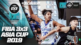 Philippines take Chinese Taipei to the final second! | Women’s Full Game | FIBA 3x3 Asia Cup 2019