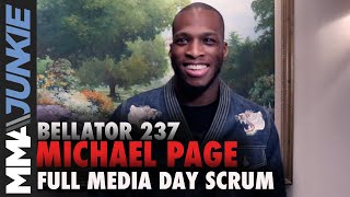 Bellator 237: Michael 'Venom' Page full media day interview