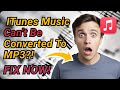 [2022] iTunes Music can't be Converted to MP3? Why and How to Fix it?