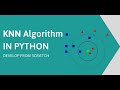 K-Nearest Neighbors (KNN) in sklearn python