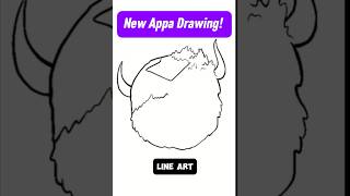 YIP YIP! New Appa Drawing Timelapse!