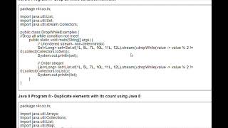 26 Java 8 Programs using Lambda Expression and Stream Part2 in Java