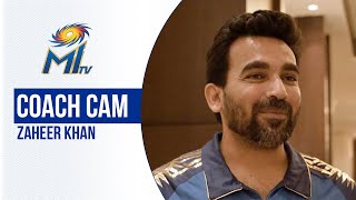 Coach Cam with Zaheer Khan post #KXIPvMI | कोच Cam ज़हीर खान के साथ  | Mumbai Indians