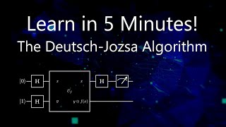 The Deutsch-Jozsa Algorithm (Simple Version) - Animated Explanation
