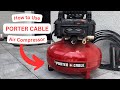 How to Use Your Porter Cable Air Compressor | Quick Guide to Setup and Breakdown #portercable