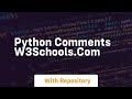 Python comments w3schools com