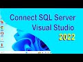 Connect SQL Server to Visual Studio 2022 | swift learn