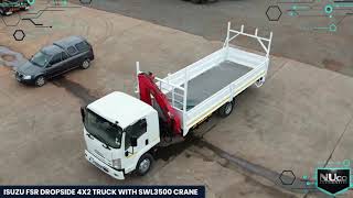 ISUZU FSR DROPSIDE 4X2 TRUCK WITH SWL3500 CRANE | NUco Auctioneers