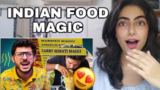 CARRYMINATI INDIAN FOOD MAGIC REACTION