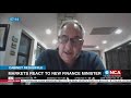 Cabinet Reshuffle | Markets react to new Finance Minister