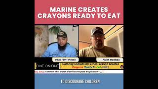 Marine Veteran Small Business Creates Crayons Ready To Eat (CREs) #shorts