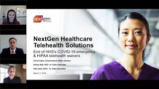 HHS Requires Use of HIPAA-Compliant Telehealth Solution by May 11 | NextGen Healthcare