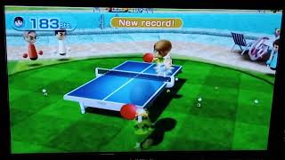 Wii Sports Resort - Table Tennis - Return Challenge - 327 - PB #1