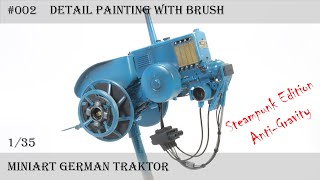 Fying German Tractor! Steampunk Edition - Kitbashing - Miniart 1/35