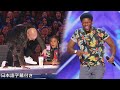 The judges step on the Golden buzzer for Joseph Allen who wants leave footprint🔥 | AGT 2019