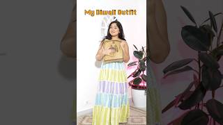 My Designer Diwali Outfit From Myntra #diwali #trending #ytshorts