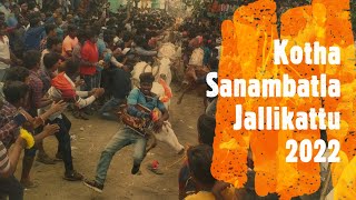 Kotha Sanambatla Jallikattu 2022 Bull Highlights | కొత్త శానంబట్ల జల్లికట్టు 2022