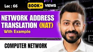 Lec-66: NAT Explained - Network Address Translation with example in Hindi