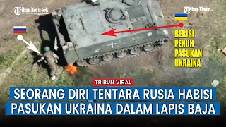 Full Puluhan Tentara Ukraina Ketar-ketir Masuk M113 saat Rusia Kirim Serangan Proyektil