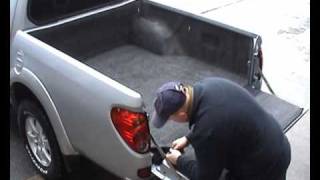 Mitsubishi L200 Long Bed Pickup Truck - BedRug Carpet Liner Fitting \u0026 Installation