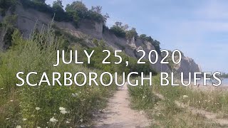 Blazing Hot Pandemic ride to the Scarborough Bluffs