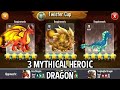 Using 3 Best Dragon In Dragon City For Battle !