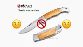 Review: Boker Magnum Classic Hunter  (Sad Face)