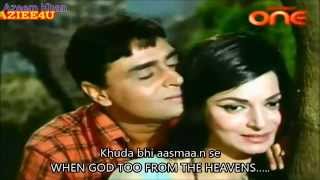 Khuda bhi Asma se Hindi English Subtitles Full Video Song
