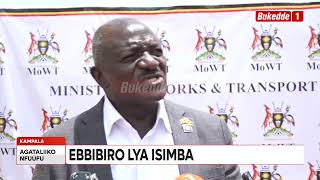 Agataliikonfuufu: Ebbibiro lya Isimba.  Baakusindikayo ba Yinginiya  Gen.  Katumba ayogedde