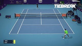 TIEBREAK - Taylor Fritz Vs Rafael Nadal I Miami Open I Legendary AI (PS5)